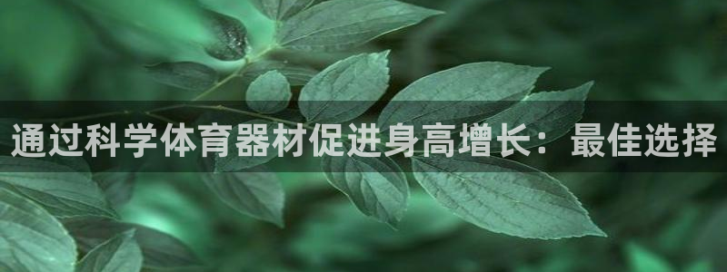 富联网是什么意思：通过科学体育器材促进身高增长：最佳