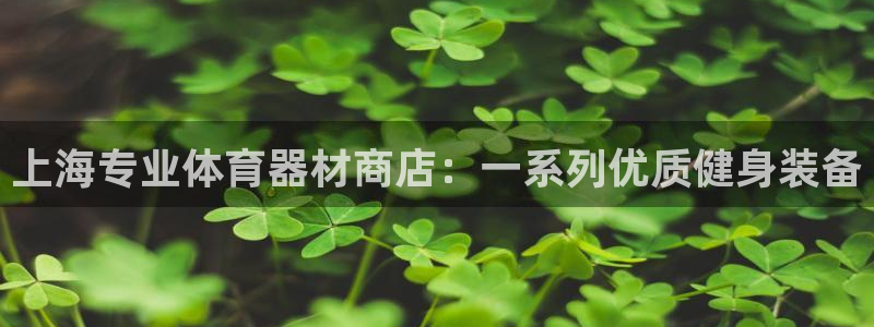 富联平台官网首页：上海专业体育器材商店：一系列优质健