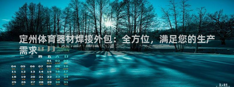 富联平台安装：定州体育器材焊接外包：全方位，满足您的