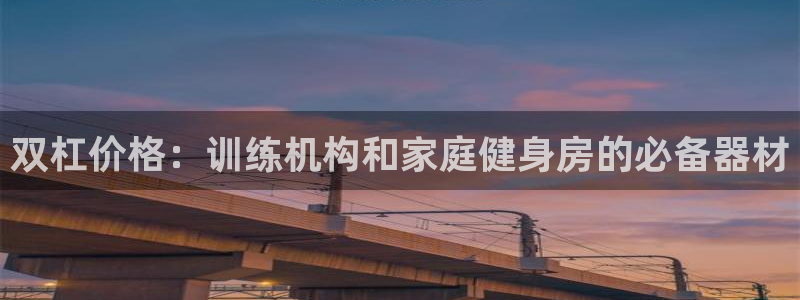富联官方网站：双杠价格：训练机构和家庭健身房的必备器