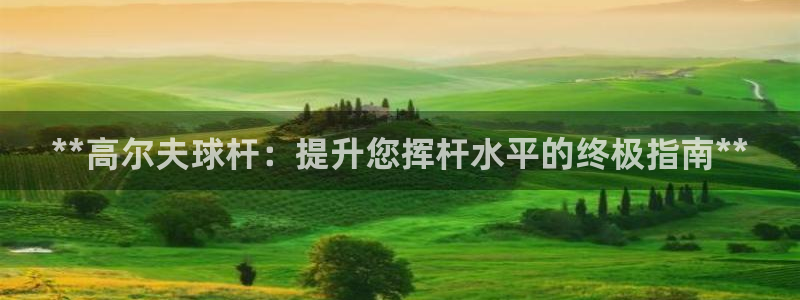 富联平台半7O777：**高尔夫球杆：提升您挥杆水平