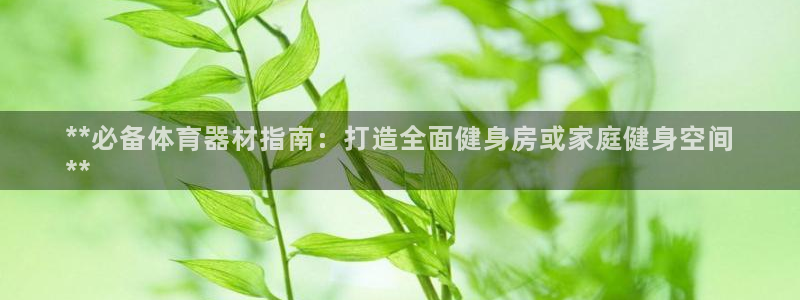 富联娱乐登录注册入口官网网址查询：**必备体育器材指