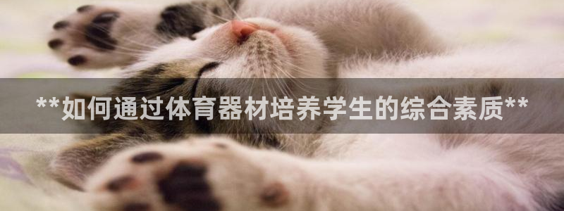 富联平台赢钱不给退怎么办呢：**如何通过体育器材培养